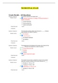 NR 500 FINAL EXAM / NR500 FINAL EXAM- LATEST-2021, A COMPLETE DOCUMENT FOR EXAM