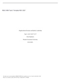 NSG C489 Task 3 Template REV 2021                 Organizational Systems and Quality Leadership  Task 3, SAT1-0517/1217  Erica Espinoza 