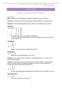 Overzicht formules / belangrijke dingen / begrippen Testtheorie