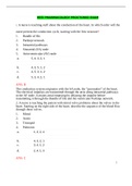 HESI PHARMACOLOGY PROCTORED EXAM Correct questions and answers