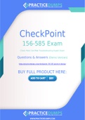 CheckPoint 156-585 Dumps - The Best Way To Succeed in Your 156-585 Exam