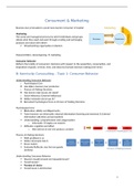 Summary Consumer and Marketing: Book and Lectures (consument en marketing)