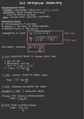 Analytical Chemistry Review 