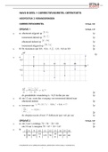Wiskunde b oefentoets en uitwerkingen hoofdstuk 2 veranderingen