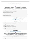 BUS 375 MILESTONE 4 WITH COMPLETE SOLUTION 