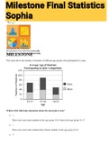 Milestone Final Statistics Sophia 