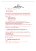 NSG415 Study Guide for Exam 1 35 questions a couple short fill ins