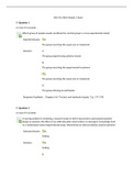 NSG-415 Module 3 Exam 100% verified