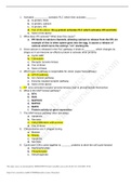 BIO 235 preceptor session 10 key with complete solution