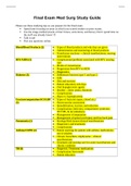 Final Exam Study Guide_document NURS 3205