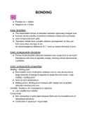 IB Chemistry chapter 4: BONDING 