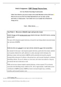 Week 6 Assignment: EBP Change Process form 