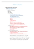 NR224 / NR 224 Exam 2 Study Guide (Latest 2022 / 2023) Fundamentals - Chamberlain College of Nursing