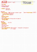 Acids and Bases Summary