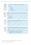 NURS 316 UNIT 3 QUIZ WITH COMPLETE SOLUTION