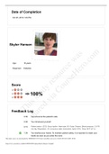 Summary Skyler Hansen Age 18 years Diagnosis DiabetesNUR 172_Skyler Hansen Vsim..