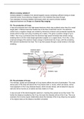 Unit 21 A & B Medical Physics Application - BTEC Extended diploma applied medical science