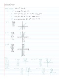 Transforming Functions 