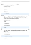 Exam (elaborations) BUSN 313/ BUSN313 MIDTERM (BUSN313) American Military University;BUSN 313/ BUSN313 MIDTERM Overall Grade (highest attempt): 100 / 100 - 100 % Fall 2021.