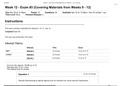 Exam (elaborations) N674/N647 Week 12 - Exam #3 (Covering Materials from Weeks 9 - 12)//Exam (elaborations) N674 (N674) N674 Cumulative Exam Week1-14 with Answers- Samuel Merritt College