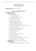 NR 322 ESE Study Guide Pediatrics HESI- Questions and Answers 2020