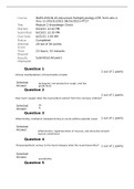 NURS 6501 Advanced Pathophysiology Cardiovascular and Respiratory Disorder 