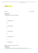 SCIN 132Week 6 Quiz GRADED A