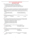 BU 127 ACCOUNTING TESTBANK (580 PAGES) Questions With Answers Latest(VERSION) UPDATE 2020/2021