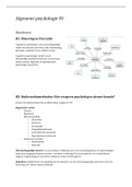 Summary Algemene psychologie toegepaste psychologie, ISBN: 9789043034166  Algemene Psychologie