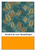 Busrit in die aand -Elisabeth Eybers -Opsomming (analise ,vrae en antwoorde)