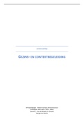 Samenvatting  Gezins- En Contextbegeleiding