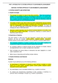 Lecture notes Environmental Engineering and Hydrology (EBW2409)  A Systems Approach to the Environmental Analysis of Pollution Minimization, ISBN: 9781000724158