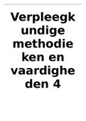 samenvatting verpleegkundige methodieken 4