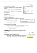 Samenvatting Stats, Data and Models & college aantekeningen Statistiek  (Inferential Statistics)