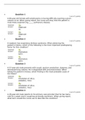 NURS 6501 6501 wk 6 quiz Question and Answer