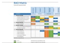 Project ITIL - RACI Matrix