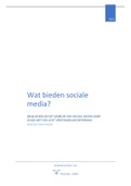 SCRIPTIE LVB + SOCIALE MEDIA (cijfer 7)