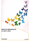 Samenvatting Toegepaste Psychologie - Mens en organisatie - AJ 2021-2022