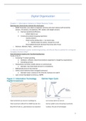 Samenvatting digital organisation + gastlessen (13/20)