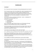 Volledige samenvatting Bedrijfsfiscaliteit 2021-2022 (16/20): Alles uit de hoorcolleges! 