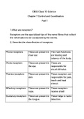 CONTROL AND COORDINATION- CLASS 10 BIOLOGY-NCERT