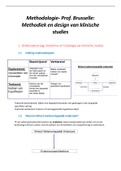 Volledige samenvatting METHODOLOGIE