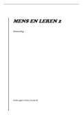 Samenvatting mens en leren 2