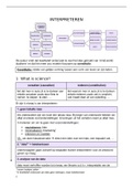 samenvatting hoofdstukken boek interpreteren