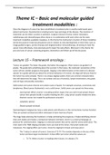 Summary of Theme 1, 2 and 3 of Mechanisms of Disease 2