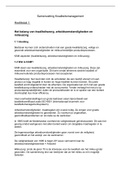 Samenvatting kwaliteitsmanagement 