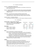 Biological Molecules