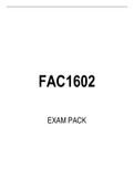 FAC1602 EXAM PACK 2022