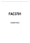 FAC3701 EXAM PACK 2022