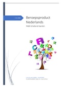 Beroepsproduct Taal: Nederlands (PABO Verkorte Deeltijd) | Cijfer: 7,5